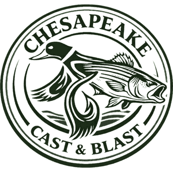 The Chesapeake Cast and Blast circular logo
